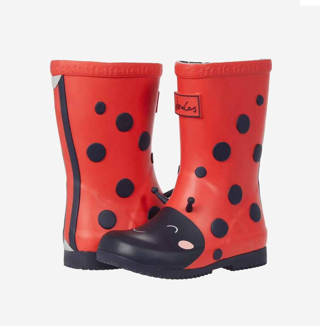 Joules Ladybug Wet Wellies