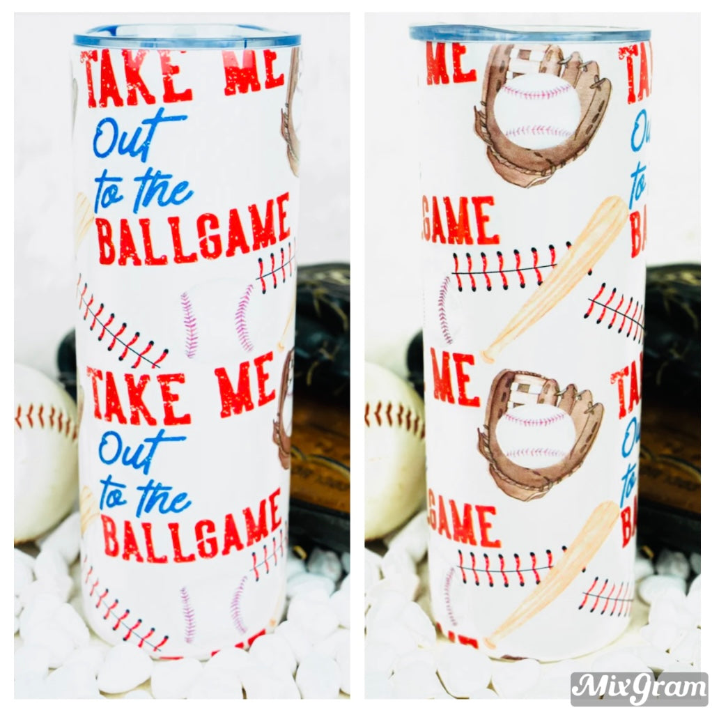 Baseball Tumbler