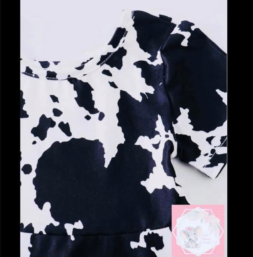 Moo Cow Twirl Dress