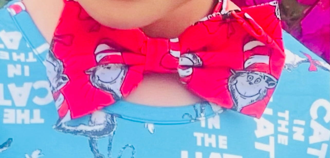 Dr. Seuss Red Bow Tie