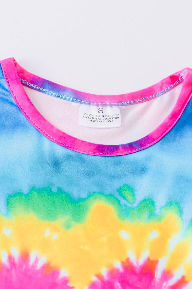 Rainbow Heart Tie Dye