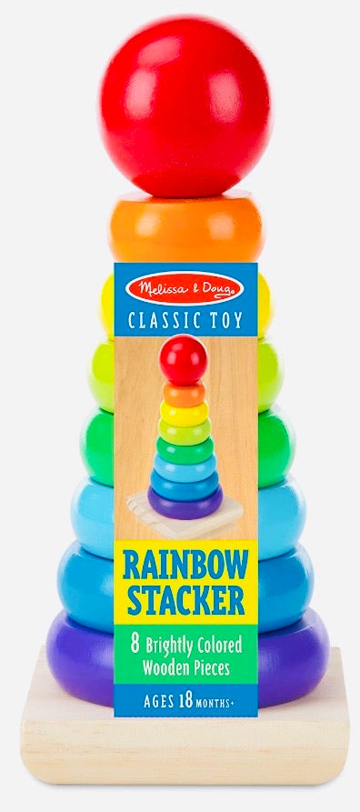 Rainbow Wooden Stacker
