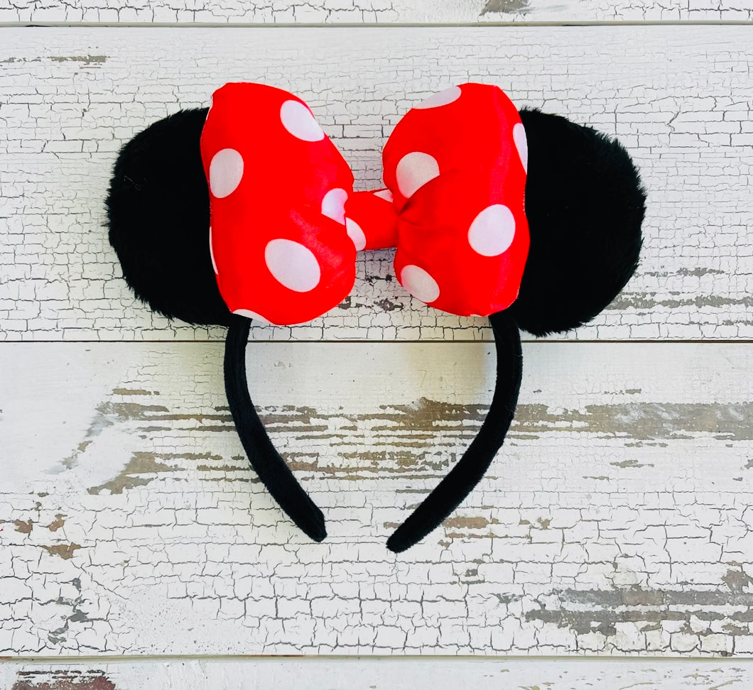 Red Minnie Mouse Headband