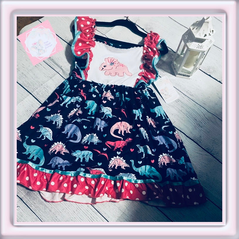 Diva Dino Flutter Dress