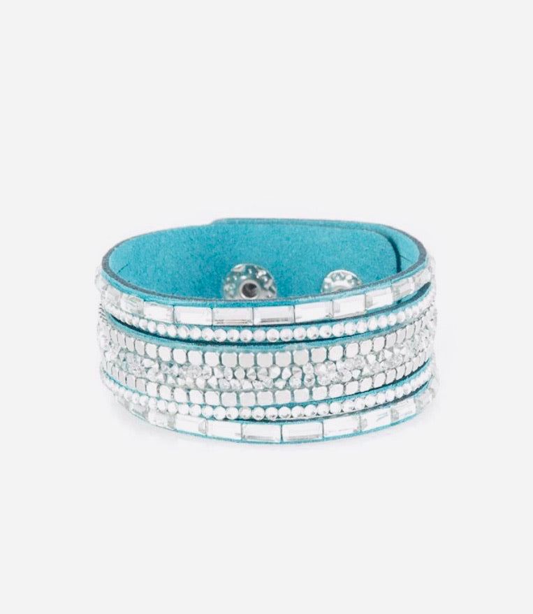 Rebel In Rhinestones Blue