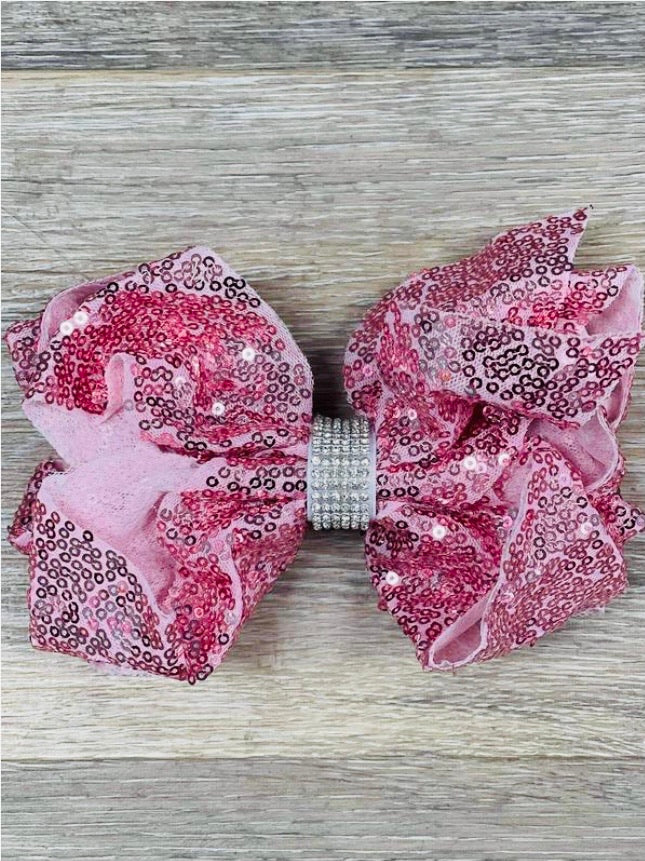 Pink Simmer Hair Bow