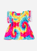 Pom Pom Tie Dye Tunic