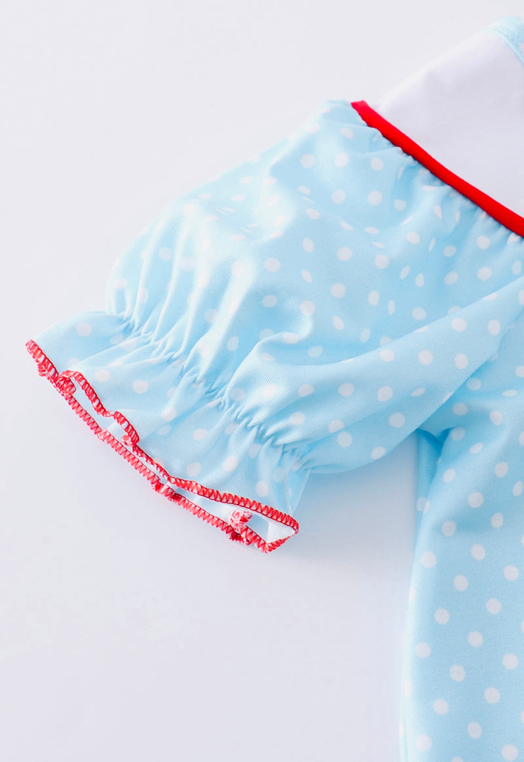 Dr. Seuss Blue Polka Dot