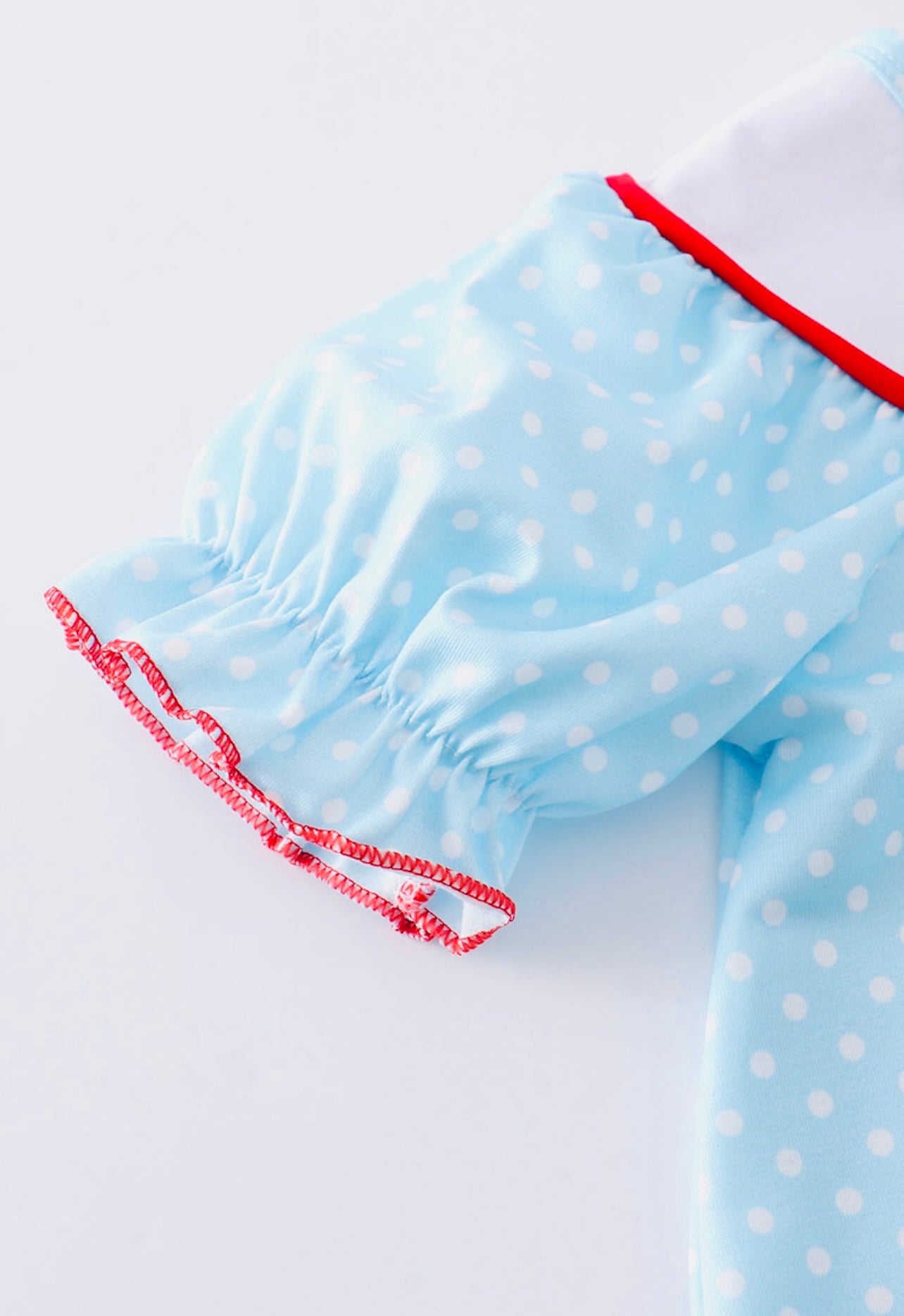 Dr. Seuss Blue Polka Dot