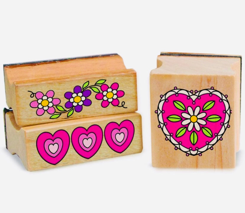 Princess Wooden Stamp Set