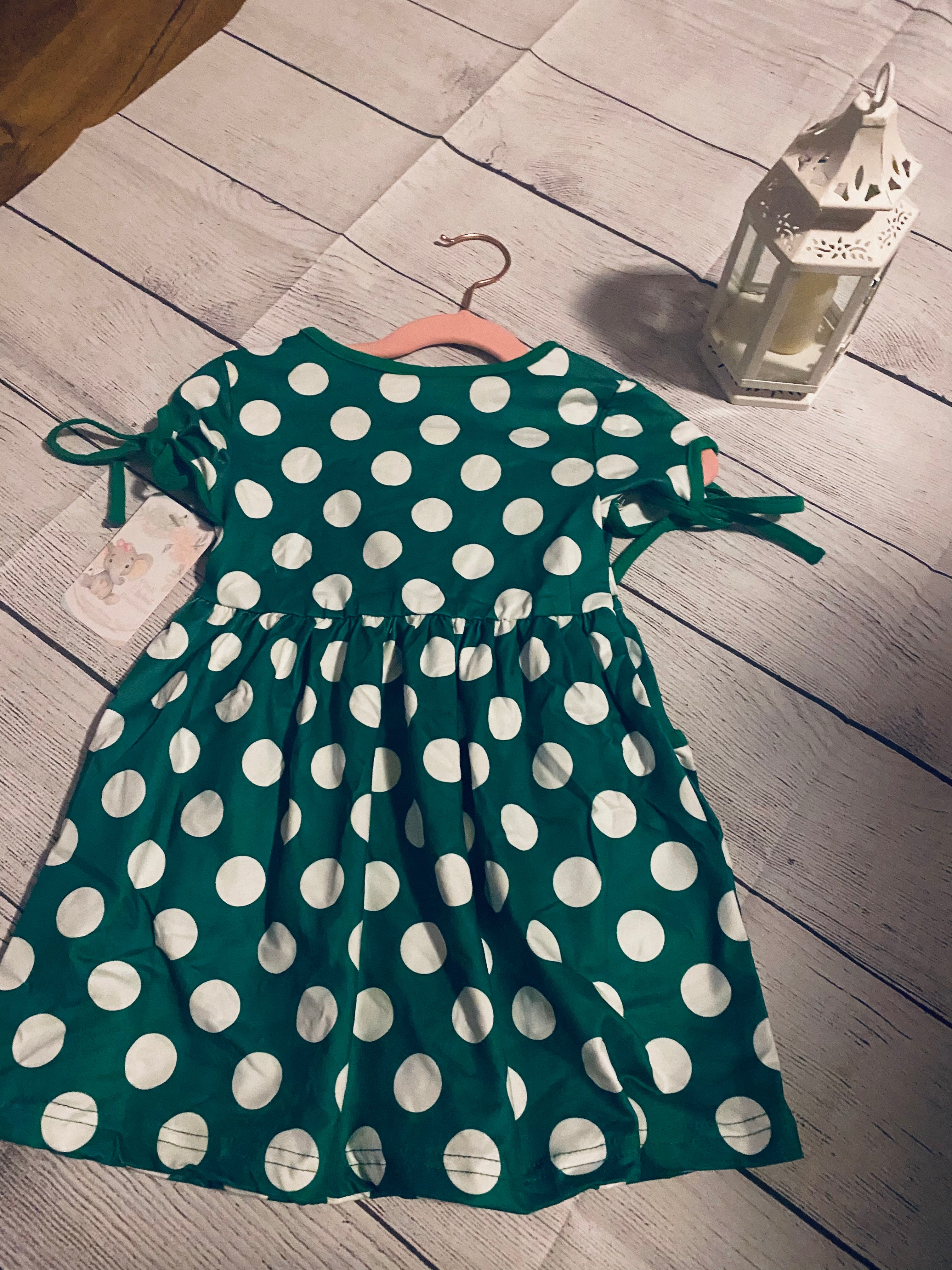 Green Grass Pocket Dress