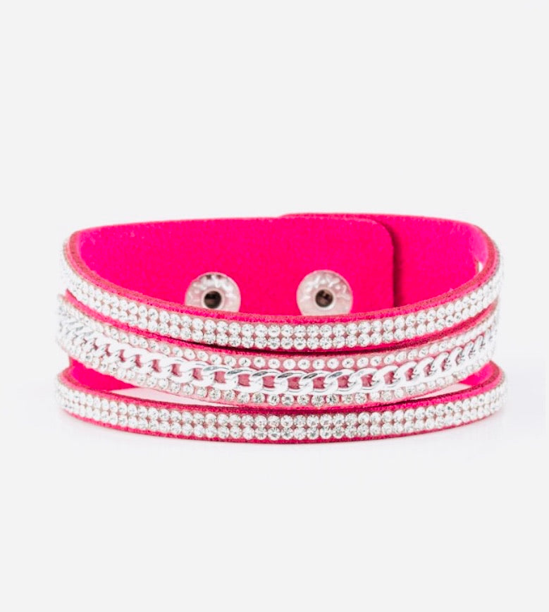 Rollin In Pink Rhinestones