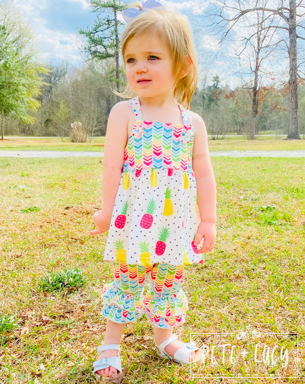 Fruity Fun 2 pc Capri Set