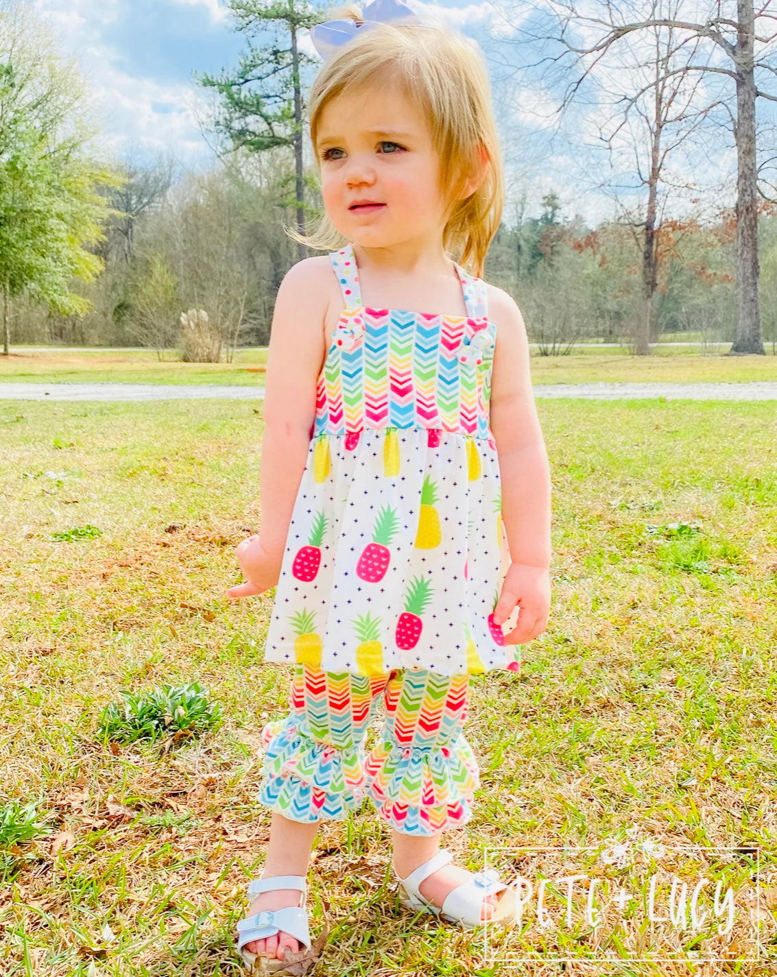 Fruity Fun 2 pc Capri Set