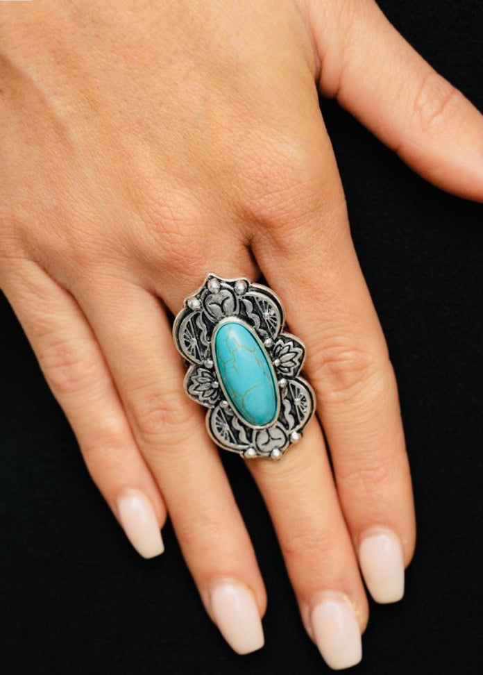 Lotus Turquoise Oasis