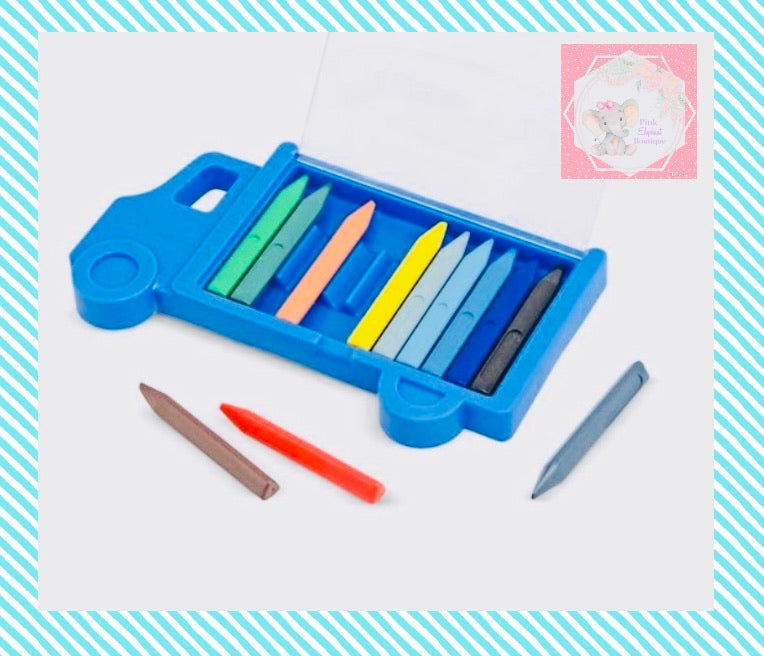 Truck Crayon Set