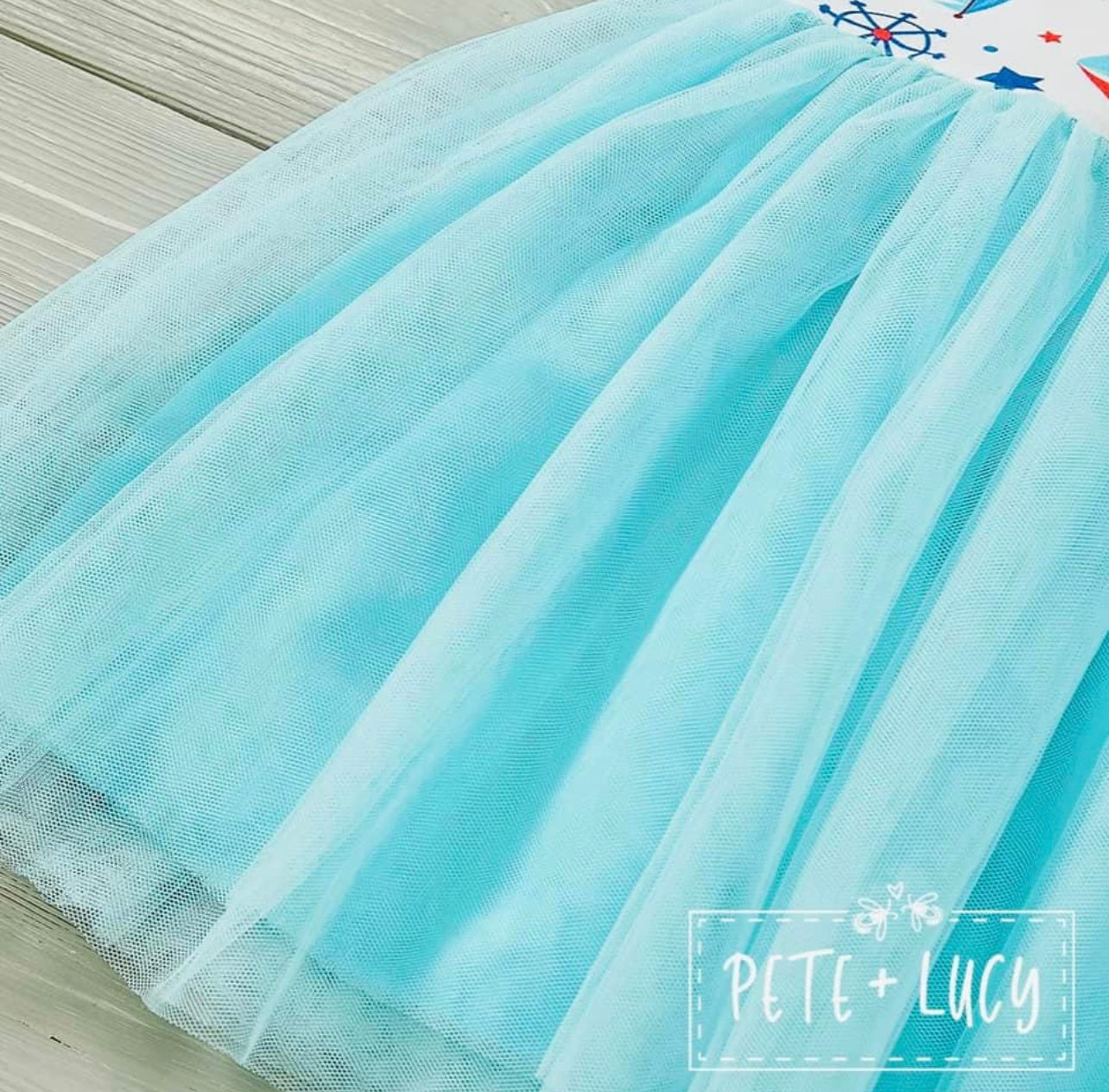 Come Sail With Me Tulle Dress