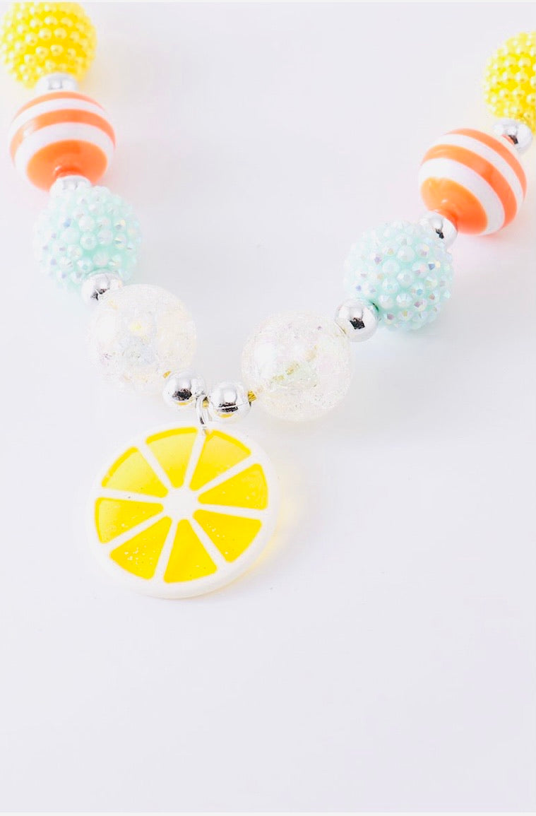 Lemon Bubblegum Pendant