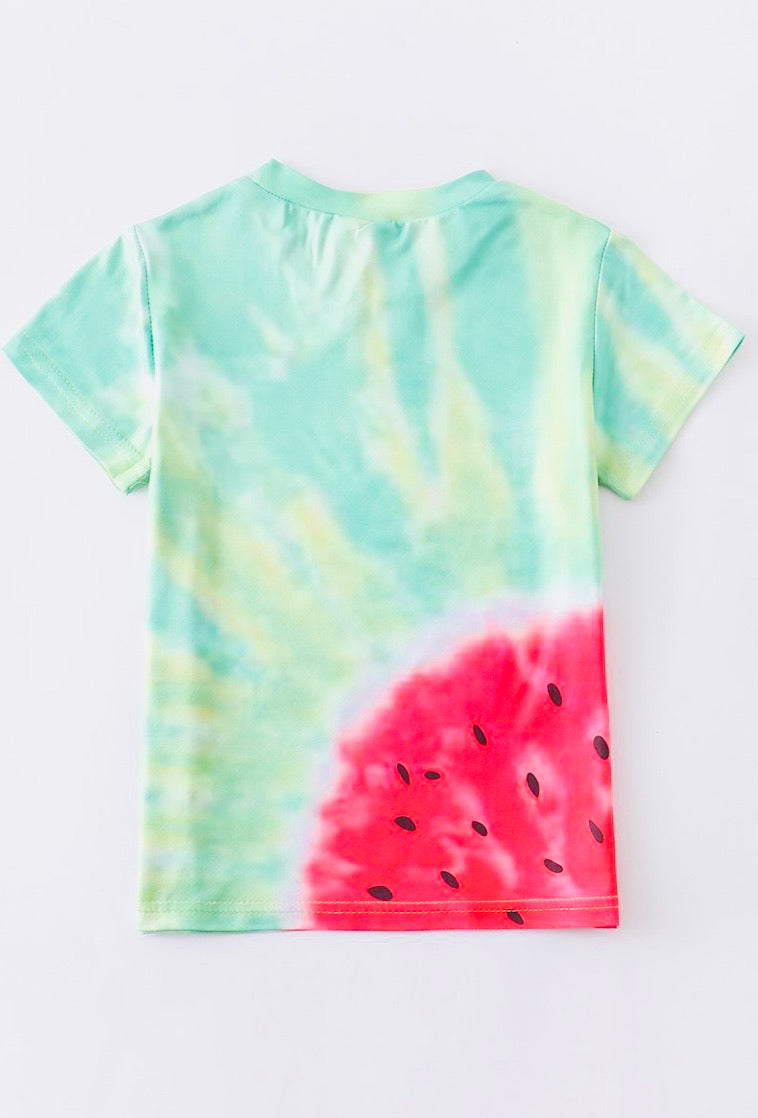 Watermelon Tie Dye