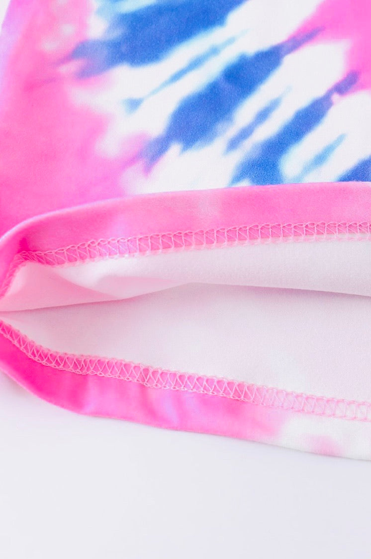 Pink Tie Dye Heart Shirt