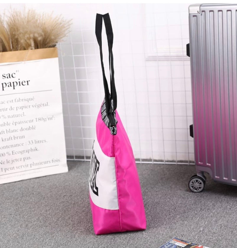 Flamingo Pink Tote