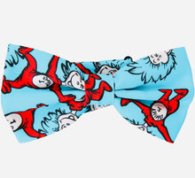 Load image into Gallery viewer, Dr. Seuss Blue Bow Tie
