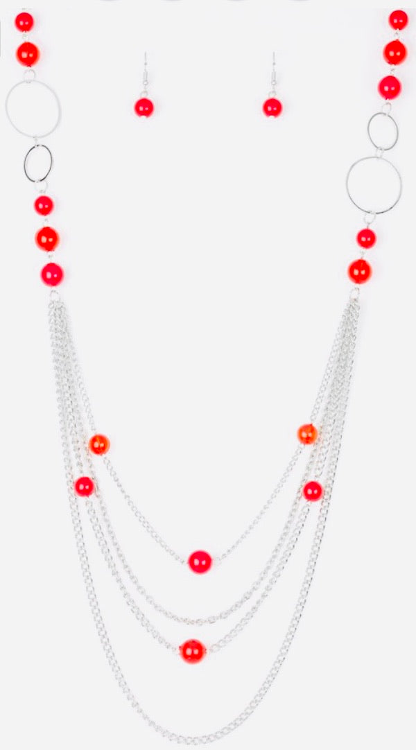 Bubbly Bright Red