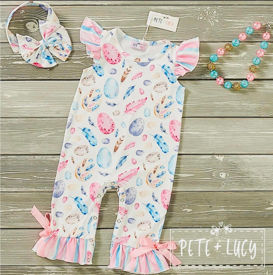 Easter Egg Festival Romper