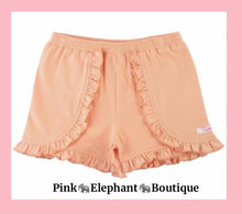 Load image into Gallery viewer, Peach Ruffle Shorts
