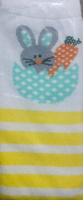 Yellow & White Striped Easter Bunny Mocks