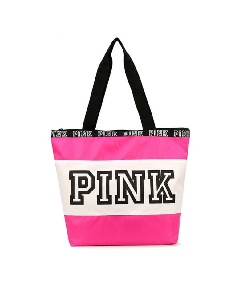 Flamingo Pink Tote